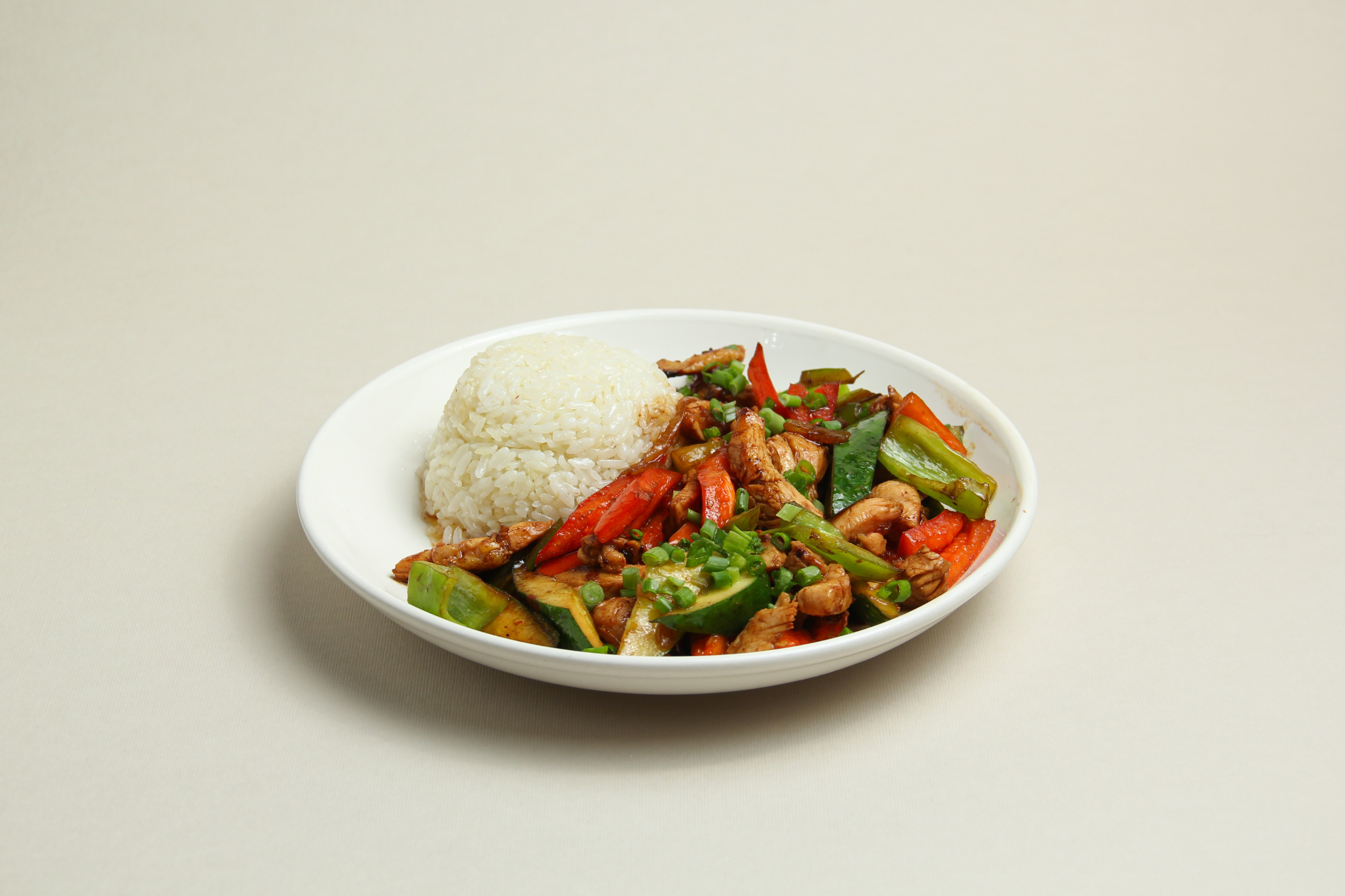 Курица с овощами