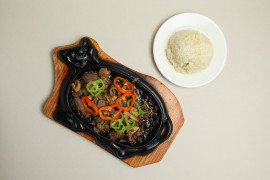 Мясо с грибами